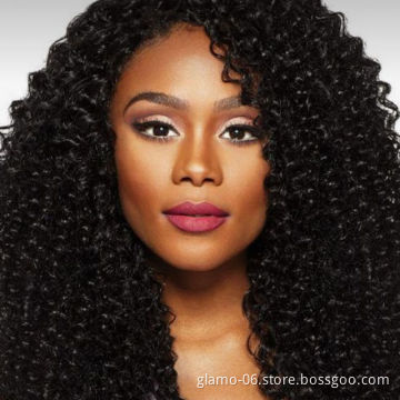 Annione Pineapple Curly Hair Bundles,Pineapple Curl Human Hair Wigs,Pineapple Curly Wave Human Hair Extension For Black Women